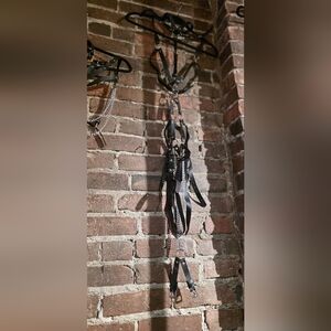 Black Leather Harness